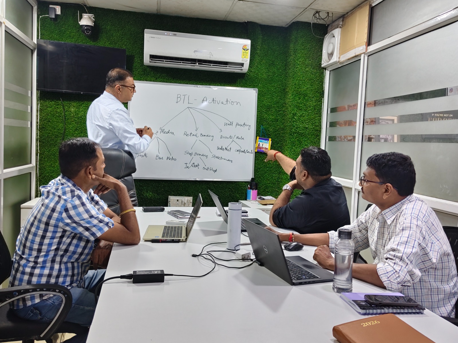 Team at work